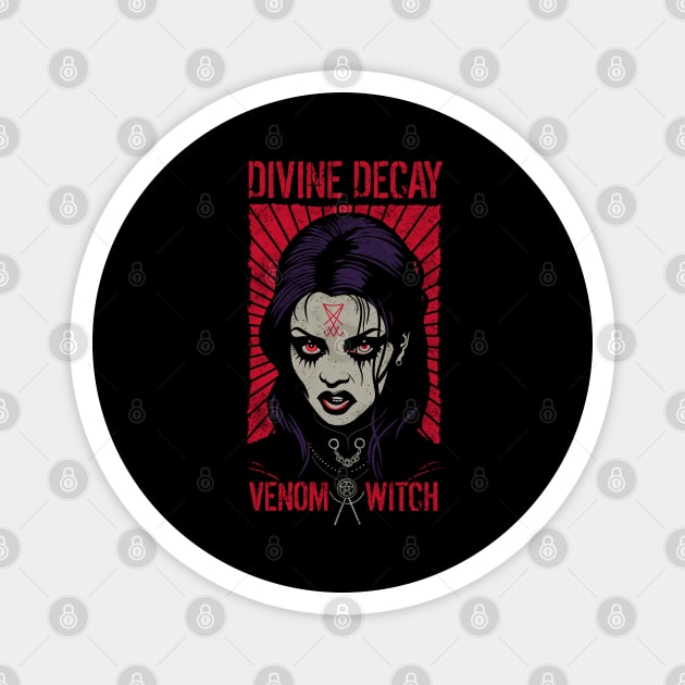 DIVINE DECAY Magnet by artslaves